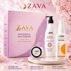 Zava Combo Pack ক্রিম + লোশন + ফেস ওয়াস